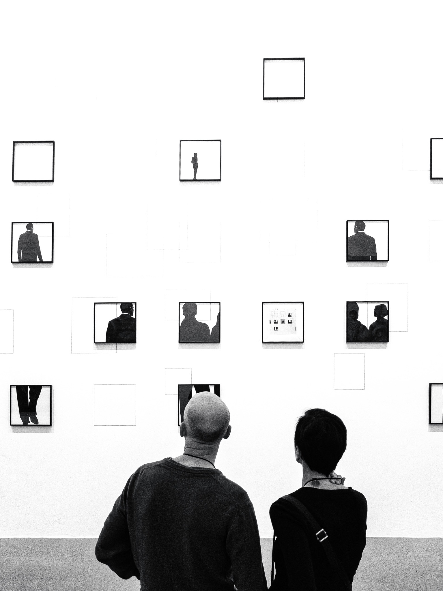 Galerieszene als Beispiel für eine bildgetriebene Website